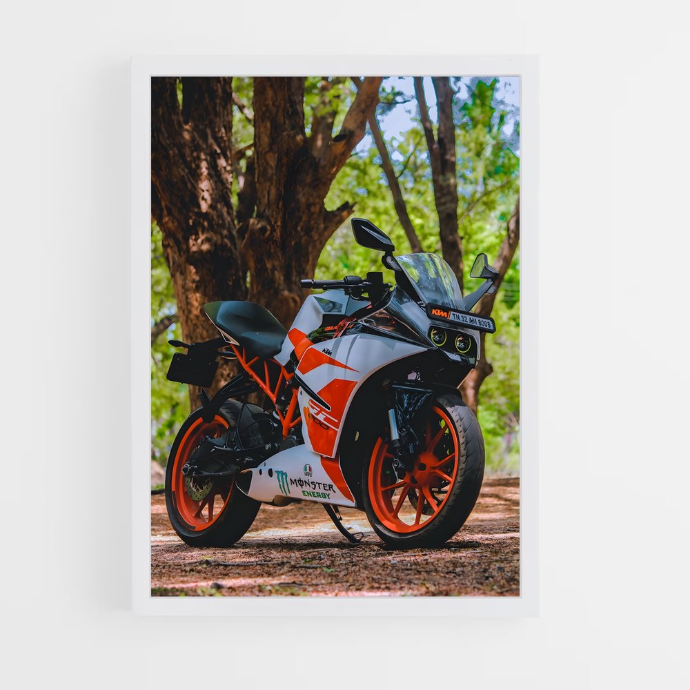 Poster KTM Frenzy – affiche KTM Moto (vue 3)